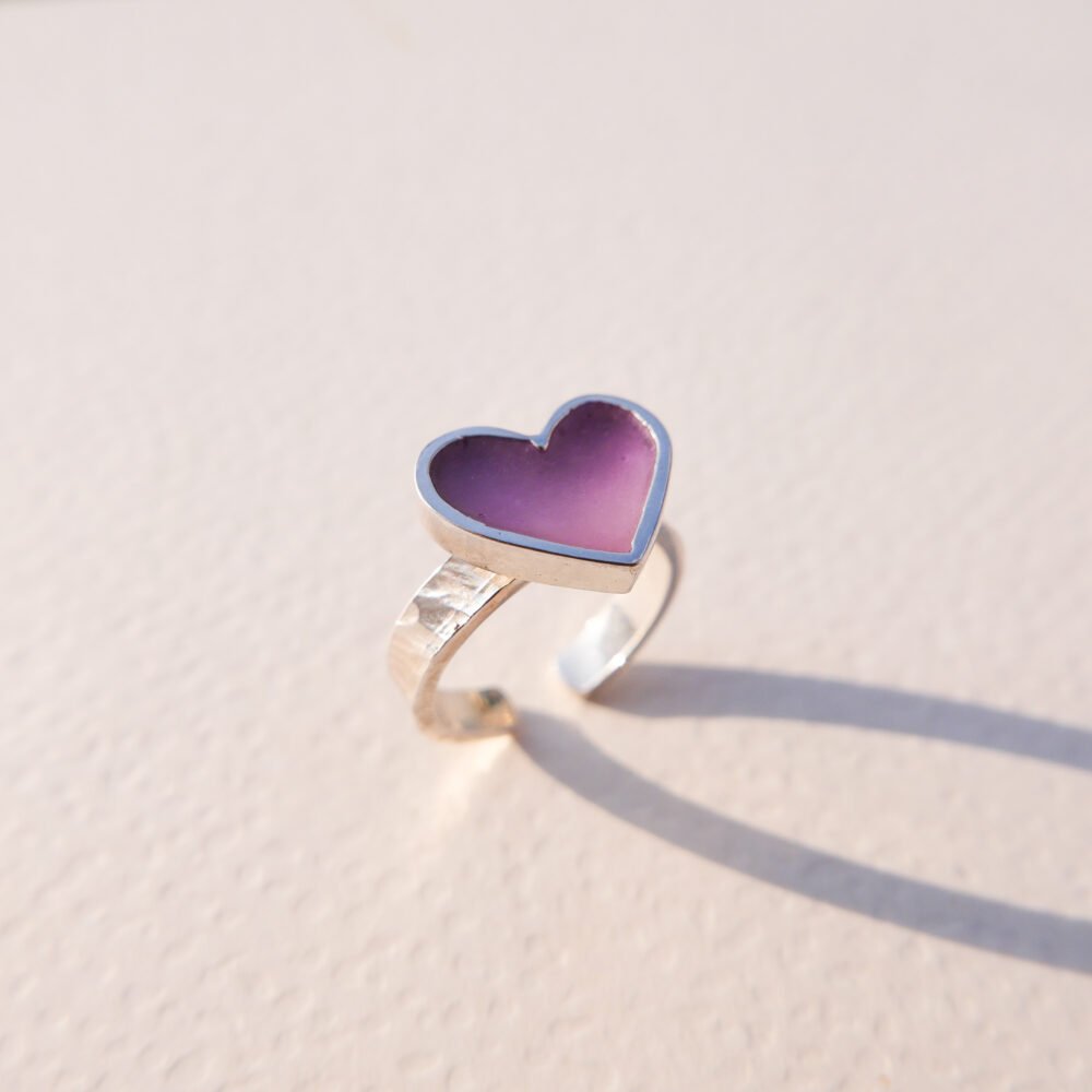 Glowing Heart Ring